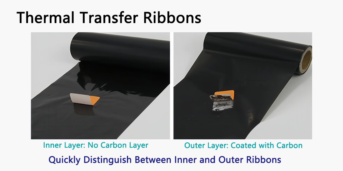 High Compatibility Thermal Transfer Printer Ribbon 55mm Widths Versatile