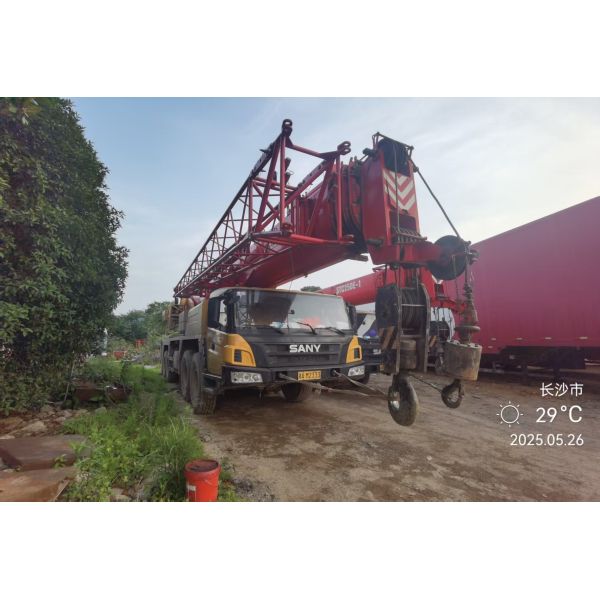 Sany Used Mobile Cranes STC100C5-8 Smart Operation Enhanced Mobility