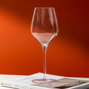 Wholesale Handmade 600ml Glass Drinking Goblets Crystal Long Stem Red Wine Glasses from china suppliers
