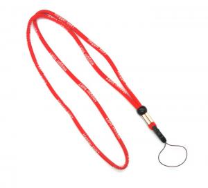 Wholesale Tube Polyester Custom Woven Lanyards For USB Stick , Nokia Phone from china suppliers