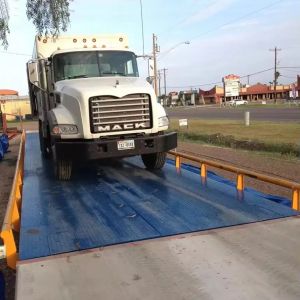 Wholesale Q235B Steel 30-80 Ton Weighbridge for Electronic Truck Scales 3*16m from china suppliers