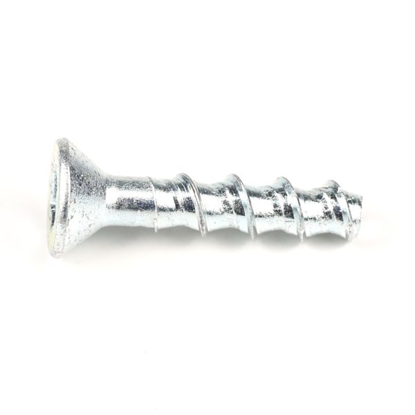 White Zinc Plated Carbon Steel Hex Socket Flat Head Self Drilling Self Tapping Concrete Screws