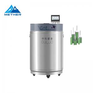 Wholesale METHER GNTBIOBANK Liquid Nitrogen Storage Tank With Hot Gas Bypass Design from china suppliers