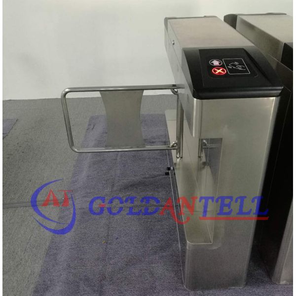 IP65 Full Body Swing Gate Turnstile Emv Contactless Card Reader For Outdoor / Indoor