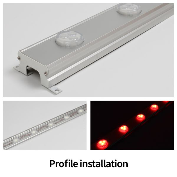 Holiday LED Pixel Point Light DC12V SMD3535 RGBW Chasing Light Round 30mm Smart Christmas Permanent Residential Light