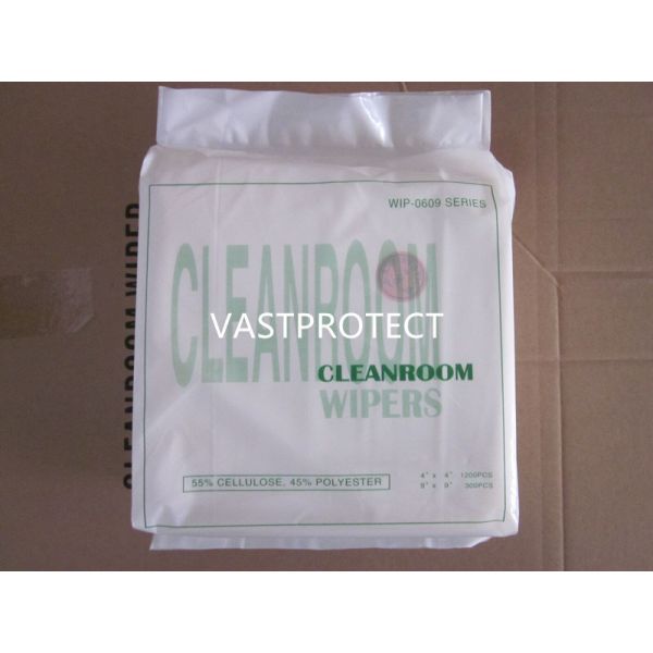 Nonwoven Airlaid Optical Lint Free Cleanroom Dry Paper Wipers 0609 Customized Request