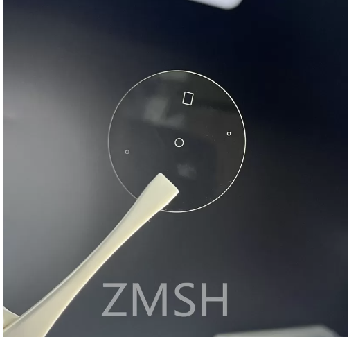 Sapphire Optical Lenses AL2O3 Customizable High Temperature Resistance DSP 60/40