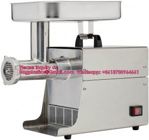 Wholesale Food Processors, Meat Grinder Electric, Stainless Steel, Heavy Duty With Blades And Plates, Sausage Stuffer Tube from china suppliers