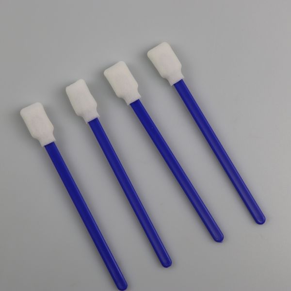 Square Foam Tip Printer Head Foam Cleaning Swabs 5" Lint Free
