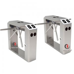 China High Safety And Reliability 304SS Electronic Tripod Turnstile Gates Anti Scour on sale