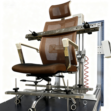 Touchscreen Office Chair Backrest Frame Durability Testing Machine Office Chair Backrest Fatigue Testing Machine