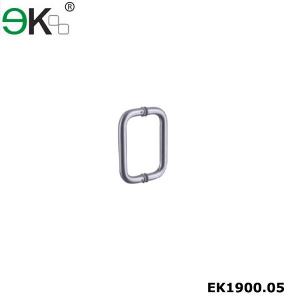 Wholesale Stainless steel glass door handle with round pipe double side-EK1900.05 from china suppliers
