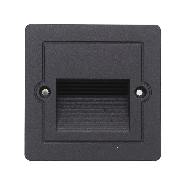 Modern Smart PIR motion sensor photosensitive 86*86 square 3w led stair step wall lights for kitchen led under cabinet light