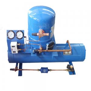 China R22 Freezer Refrigeration Unit 8HP Water Cooled Condensing Unit hermetic condensing unit water cooled condensing unit on sale