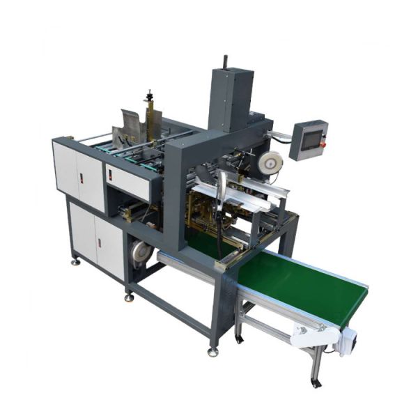 LY-600 Automatic Corner Pasting Machine Gift Box Corner Taping Machine Rigid Box Four Corner Gluing Macine