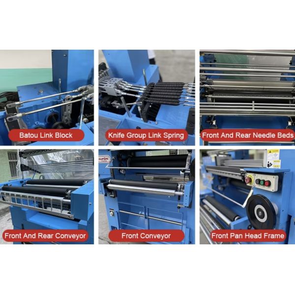 Huafang 609b12 Knitting Machine Weaving Various Lace Crochet Machine for Sale