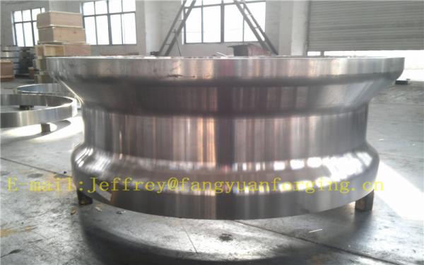 Quality P355QH Carbon Steel Forgings Ring Quenching And Tempered Proof Machined for High Pressure Vessel Boiler for sale