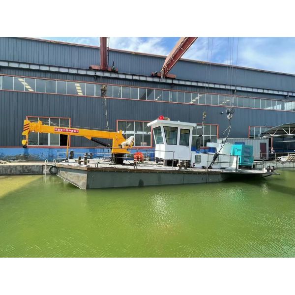100' Sand Transportation Work Boat with 60T Max Capacity 2m Maximum Loaded Draft
