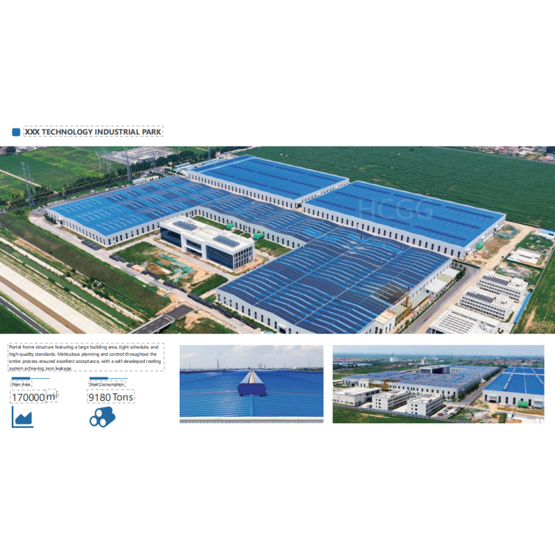 Pre-engineered Bolt Steel Structure Garage Workshop Warehouse Building With Sandwich Panel And Galvanized Steel Frame