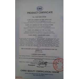 Shenzhen Hwalon Electronic Co., Ltd. Certifications
