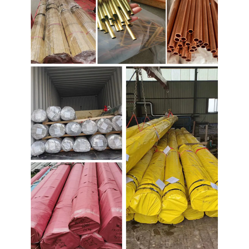 C10700 C12000 T2 Pure Seamless Copper Tubing Round/Square/Rectangular Copper Pipe For HVAC Refrigeration