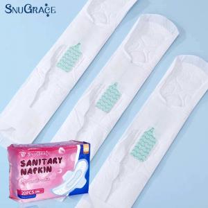 Wholesale Disposable Anion Sanitary Napkin for Women OEM Ladies Period Care Wood Pulp Maxi Pad from china suppliers