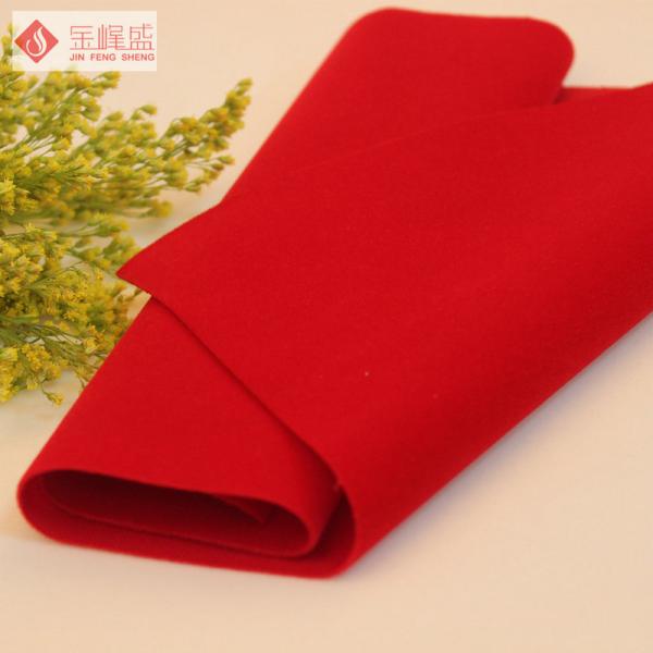 Multicolor Knitted Flocked Velvet Fabric , 100% Polyester Flocking Fabric
