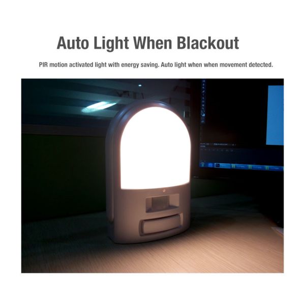 4-IN-1 Bluetooth Smart Family Electric Home Alarm LED Light with Motion Sensor CX601