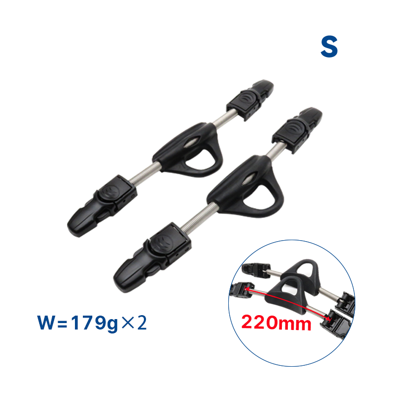 High Elasticity Rubber Scuba Diving Stainless Steel Heel Spring Strap For Jet Fin Snorkeling