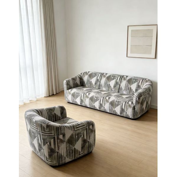 390GSM woven jacquard sofa fabric for home decoration