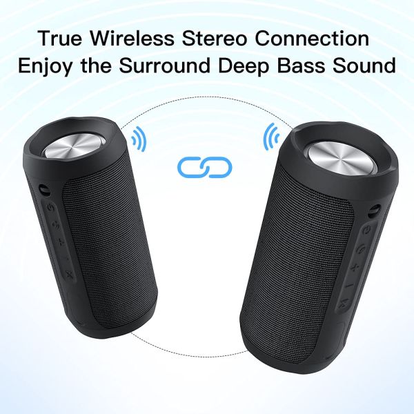 Outdoor 20W Portable Bluetooth Speaker Wireless Water Resistant