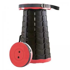 Wholesale Round Retractable Plastic Stool Outdoor Camping Telescopic Portable Collapsible from china suppliers