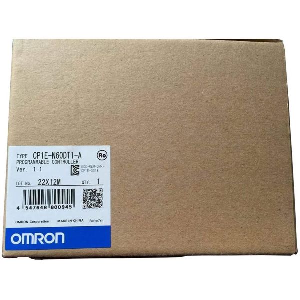 Transistor Sourcing Omron PLC Distributors CPU Unit CP1E-N60DT1-A