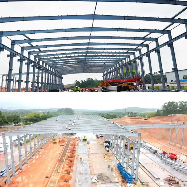 Fast Install Durable Prefabricated Steel Structure Warehouse Building for Warehouse Efficiency