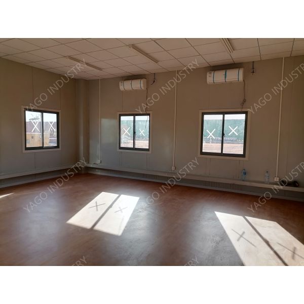 Flexible Storage Prefabricated Modular Building Systems Insulated Customized