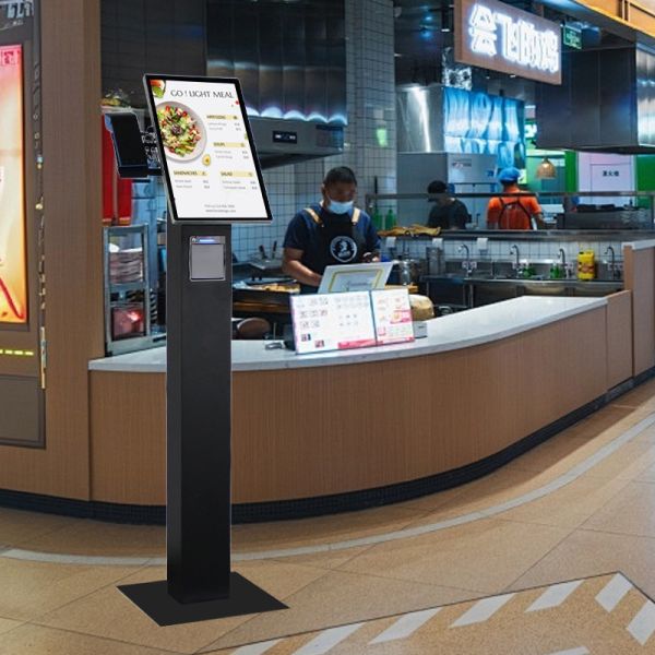 21.5 23.6" Smart Self-Service Payment Kiosk Restaurant Self-Order Terminal & Fast Food Equipment for Indoor for KFC McDonald