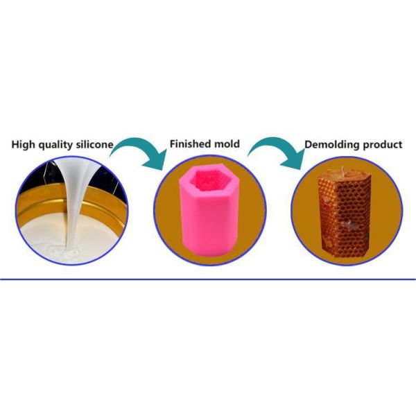 1:1 Platinum Cure Liquid Silicone Rubber Wide Temperature Range For Plaster Culture Stone Molds