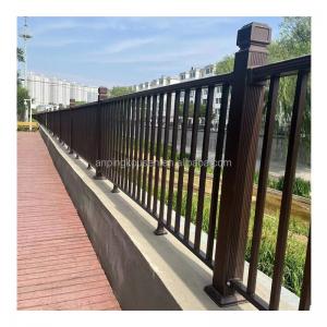 China Modern Garden Aluminum Fence with Vertical Tube Design and Hot Dipped Galvanized Finish on sale