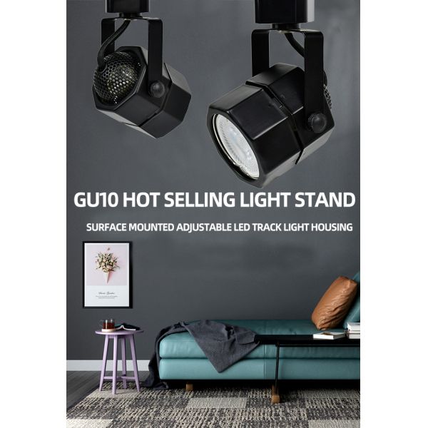 6W Gu10 Led Spotlight Track Lighting Ceiling For Commerical Hotel
