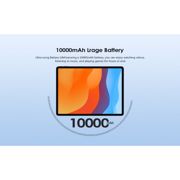 Kinstone 13.15 inch Andriod 16 Tablet PC 10000mAh, 4G Calling Tablet, 6GB+128GB