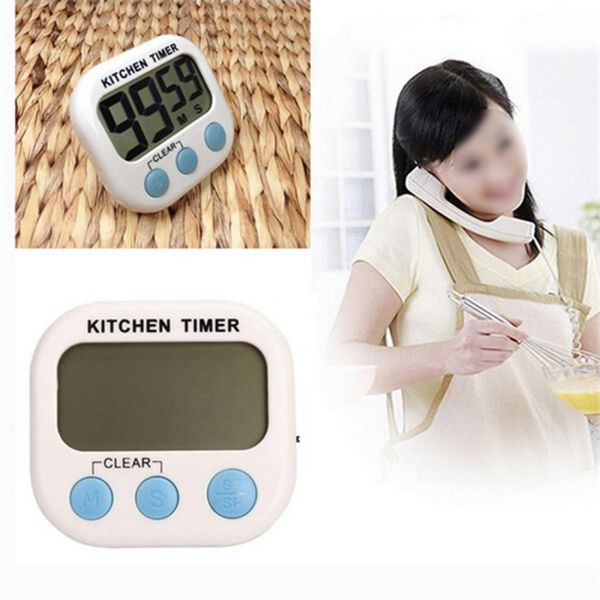 waterproof Plastic Kitchen Electronic Countdown Timer