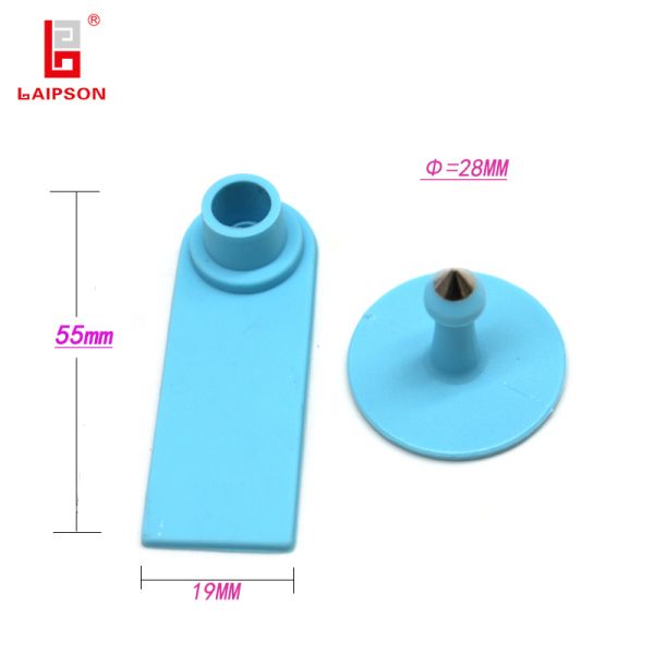 LAIPSON TPU 55MM Small Sheep Goat Ear Tag Barcode For Goat Farm