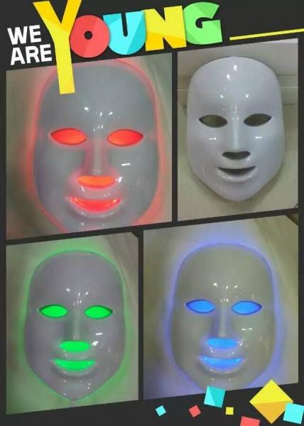 Quality 7 Color PDT LED Mask/ LED Facial Mask/ LED Light Therapy LED Face Mask for sale