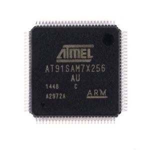 China AT91SAM7X256C-AU ARM Microcontrollers MCU LQFP-100 Microchip on sale