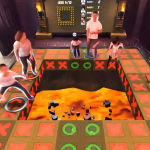 Immersive Activate Game AR Floor Is lava Projection Gaming 3D Interactive Game