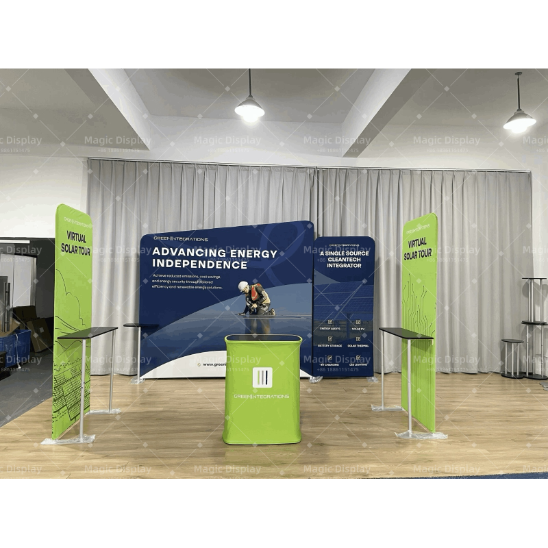 3x3m Trade Show Booth Setup for Portable Exhibition Display