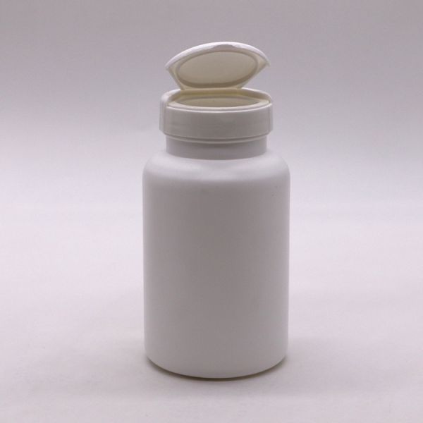 Screw Cap HDPE Bottle For Storing Pills And Capsules Medicine Safely