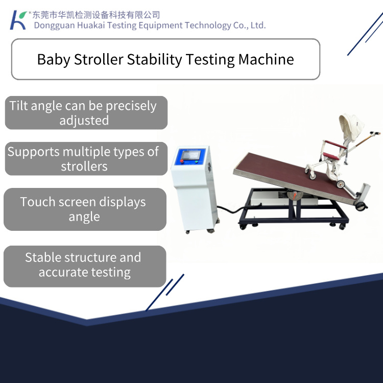 Child Stroller Slope Stability Test Bench Baby Stroller Tilt Test Bench Stroller Stability Testing Machine