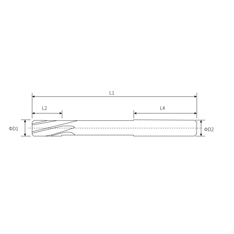 Left-hand Reamer