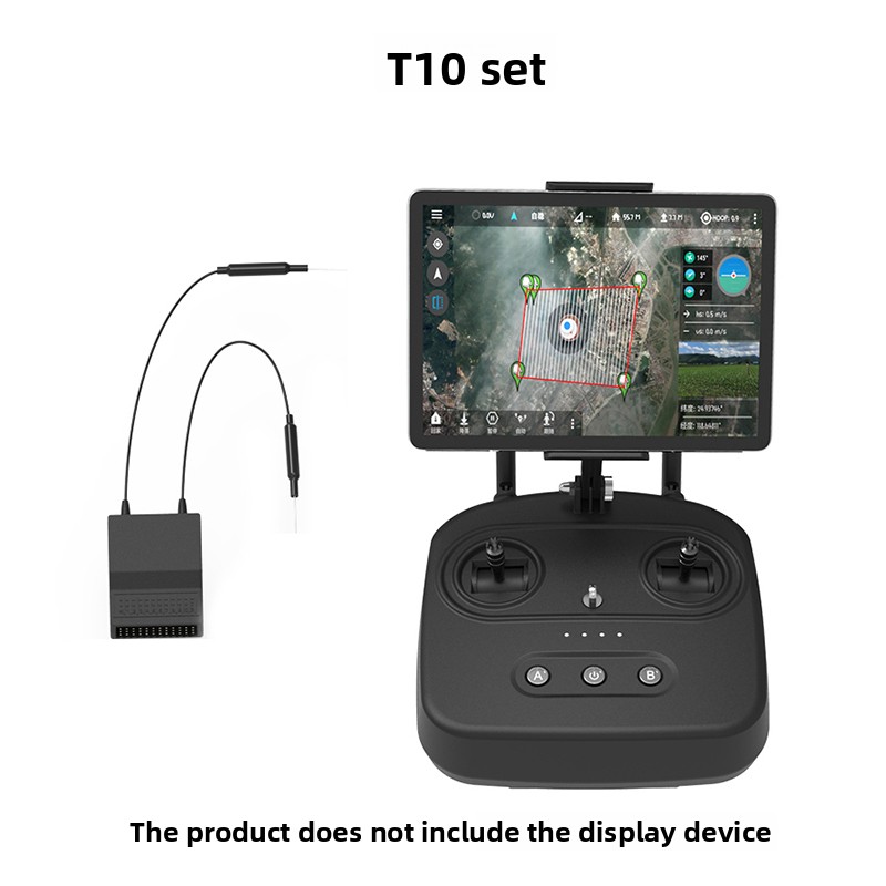 Skydroid T10 Mini Remote Control Drone 10km Digital Map Transmission R10 Receiver 4-in-1 Plant Protection Made Durable Plastic